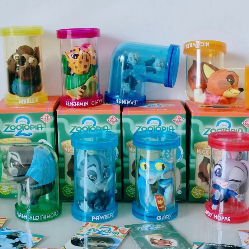 

Hot Toys Genuine Disney Zootopia 2 Blind Box Cosbi Collection Collectible Action Figure Anime Mystery Box Ornament Toys Gifts