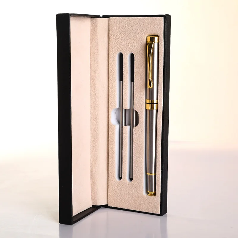 Gift Box Packaging Luxury Metal Ballpoint Pens School Business Office Signature Roller Pen Student Stationery Supplies Writing