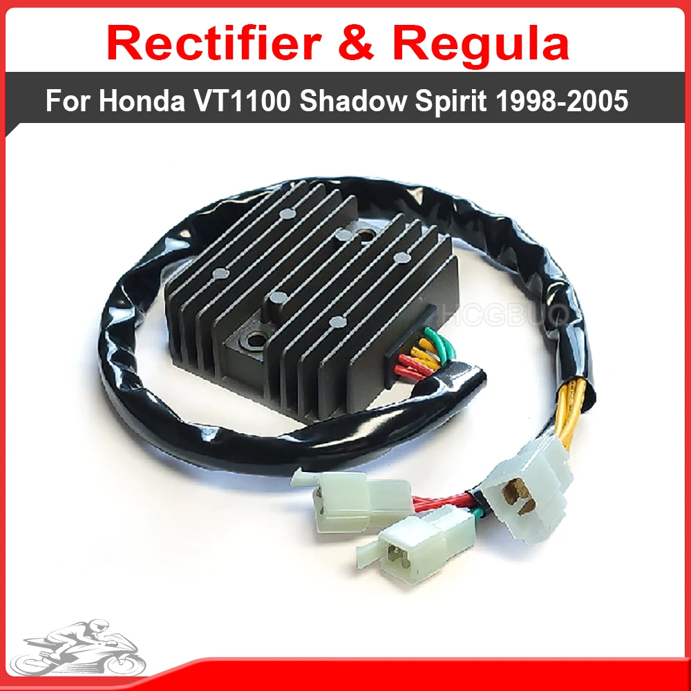 

Регулятор напряжения для мотоцикла, выпрямитель для Honda VT1100 Shadow Spirit 1998-2005 для VT1100C Shadow 1987-1997