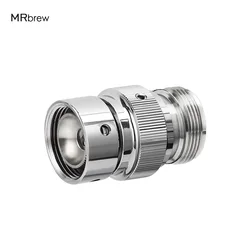 Flow Control Shank Adapter,Draft Beer Tap Flow Control Valve,1-1/8-8 Thread Home Brewing Adjustable Tap Shank