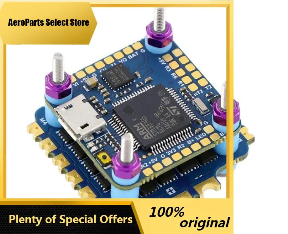 AeroPartsSuper_S F4 Mini XF20-F405 Flight Controller MPU6000 Stack 20x20 35A 2-6S 4in1 ESC for Whoop Tinyhawk cinewhoop FPV Raci