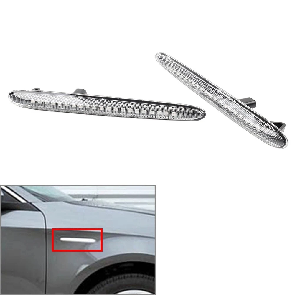 

Dynamic LED Side Marker Light Pair for Alfa For Romeo For Giulietta Veloce Front Left Right Model Years 2010 2021
