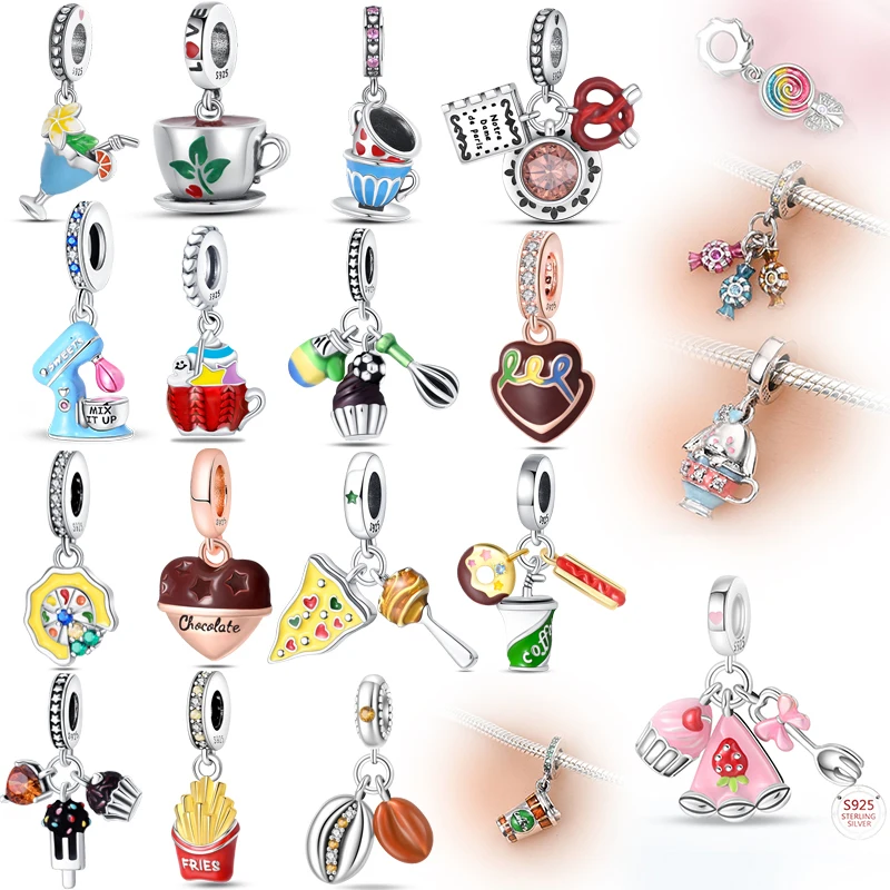 

Hot original design S925 sterling silver pendant, suitable for 3mm bracelet, luxury jewelry holiday gift women
