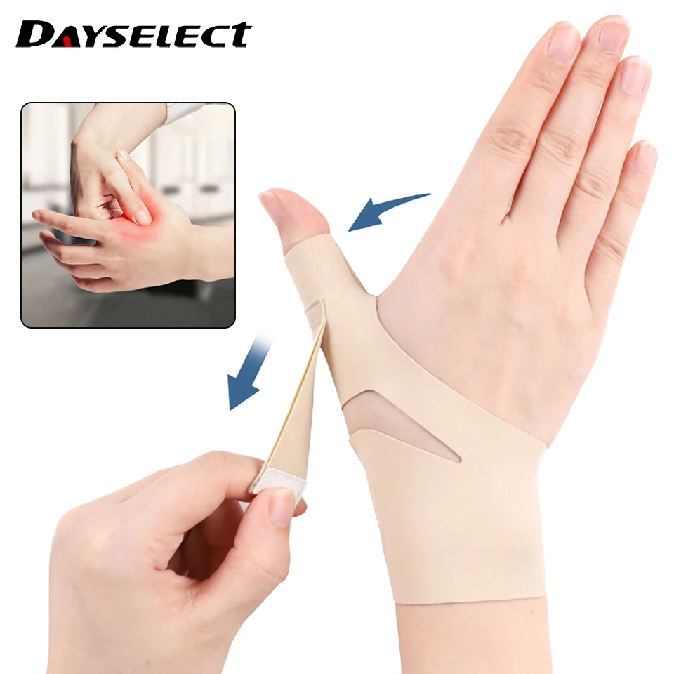 1Pcs Thin Light Wrist Guard Tendon Sheath Hand Joint Sprain Wrist Protector Thumb Fixation Rehabilitation Corrector Men Women