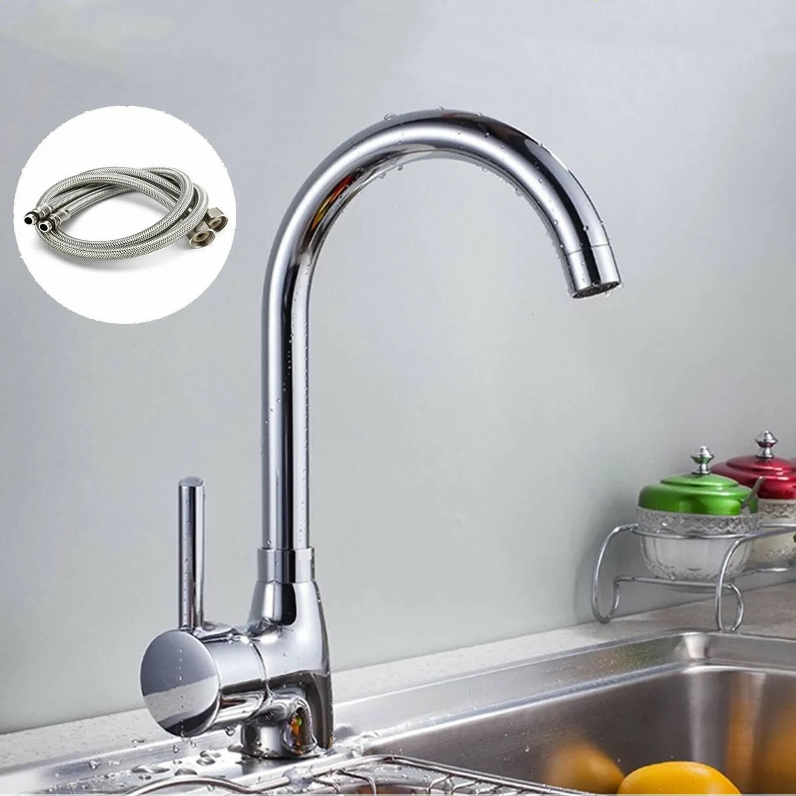 Kitchen Faucet Two Function Single Handle Pull Out Mixer Hot And Cold Mixer Water Tap Deck Mounted Bathroom Faucet