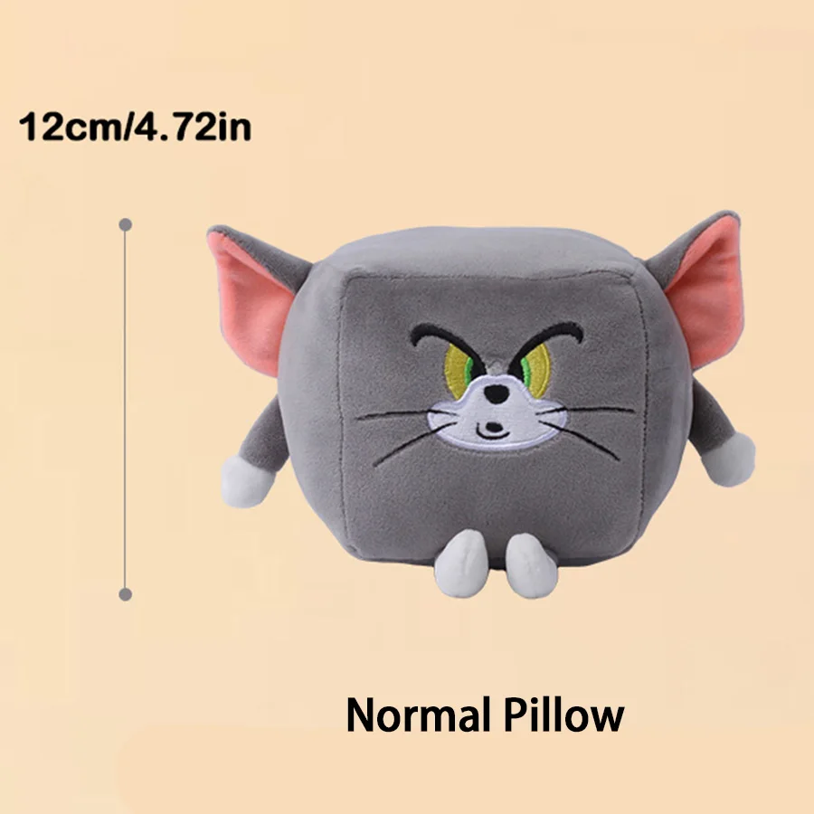 재미있고 귀여운 톰과 제리 봉제 인형은 휴대폰 거치대로 사용할 수 있는 변신 시리즈 귀여운 만화 캐릭터 봉제 인형입니다.