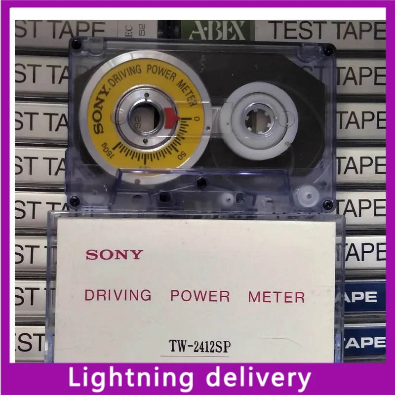 For SONY TW-2412SP Cassette test level with azimuth with speed jitter and sway moment tension with mirror tape