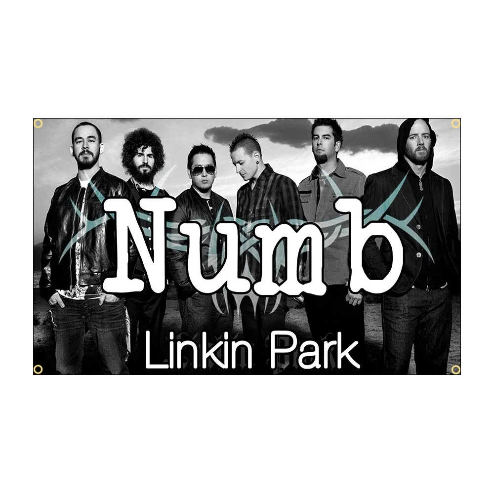 L-Linkin-Parks Band Flag 60x90cm 90x150cm Polyester Printed Heavy Rock Band Poster Banner for Decor Outdoor Home Room Tapestry