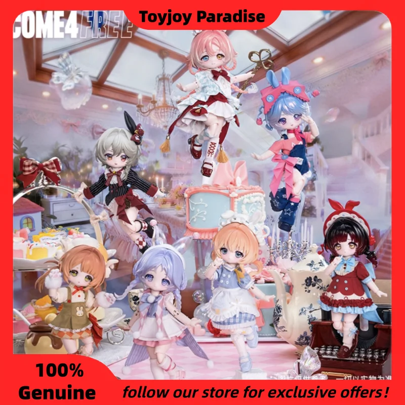 

Новая серия Blind Box «Кролик-мечта» 1/12 BJD: Привлекательная кукла, игрушки для обмена костюмами, модный сувенир, таинственная коробка в подарок