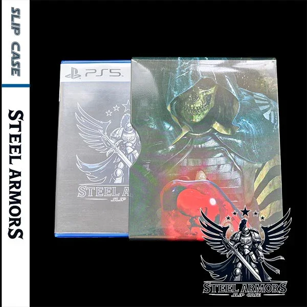 Estuche protector SteelArmors de Death Stranding DC Edition (no incluye el disco del juego)
