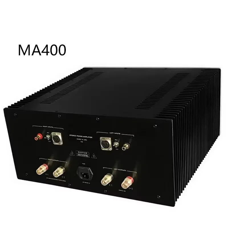 AIYIMA SMSL MA400 Class AB Power Amplifier Balanced XLR High-end Amp High-power 300W 2.0 Stereo HIFI Post Amplifier Audio