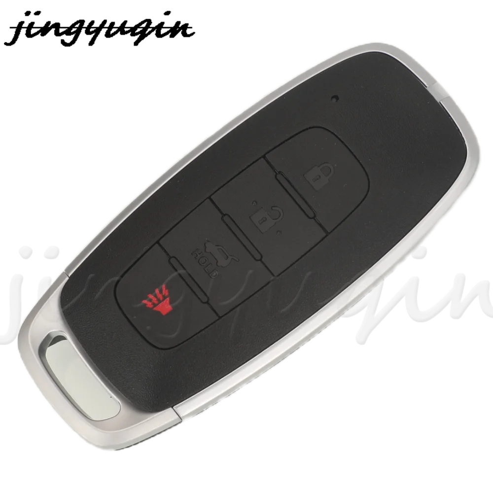 Jingyuqin S180146116 KR5TXPZ1 مفتاح السيارة الذكي عن بعد 433 ميجا هرتز 4A لنيسان فيرسا 2023 2024 السيارات 4BT الذكية بدون مفتاح فوب 285E3-6LY1A #3