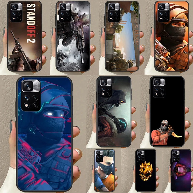 Standoff 2 Phone Case For Xiaomi Redmi Note 12 11 8 9 10 Pro 9S 10S 11S 12S Redmi 9 10 12 C 10A Cover