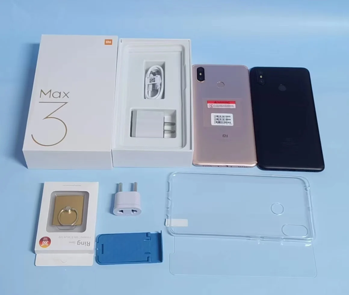 Imagem -02 - Xiaomi-max Smartphones Celulares Rom Global gb 128 gb 6.9 Impressão Digital 4g Cubot Android Snapdragon 652 Telefone Usado
