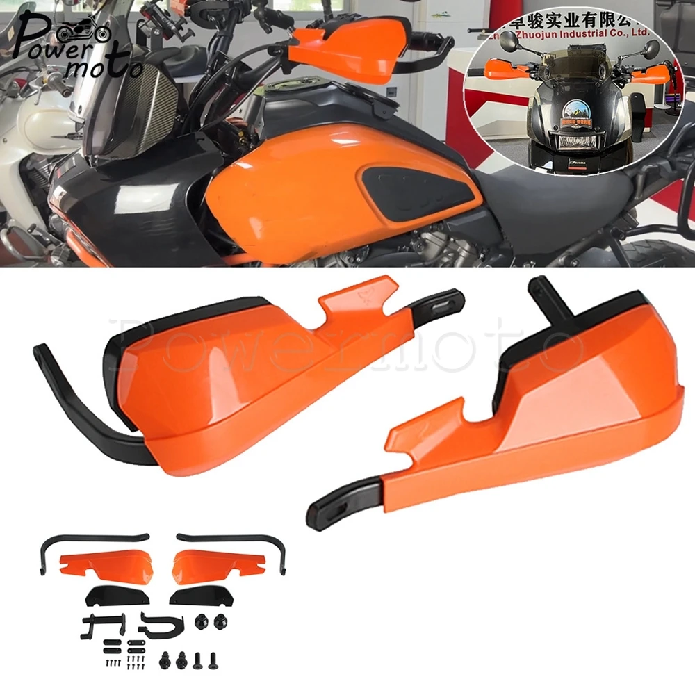 Motorcycle Hand Guards Protector Pan America 1250 RA1250 Special RA1250S CVO RA1250SE Moto Handguards W/ Mount Bracket Kit 21-24