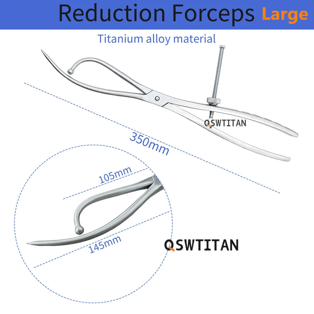 

Ортопедические щипцы для уменьшения голеностопного сустава для домашних животных, хирургические щипцы для большого/маленького сустава, ортопедический инструмент для травмной хирургии
