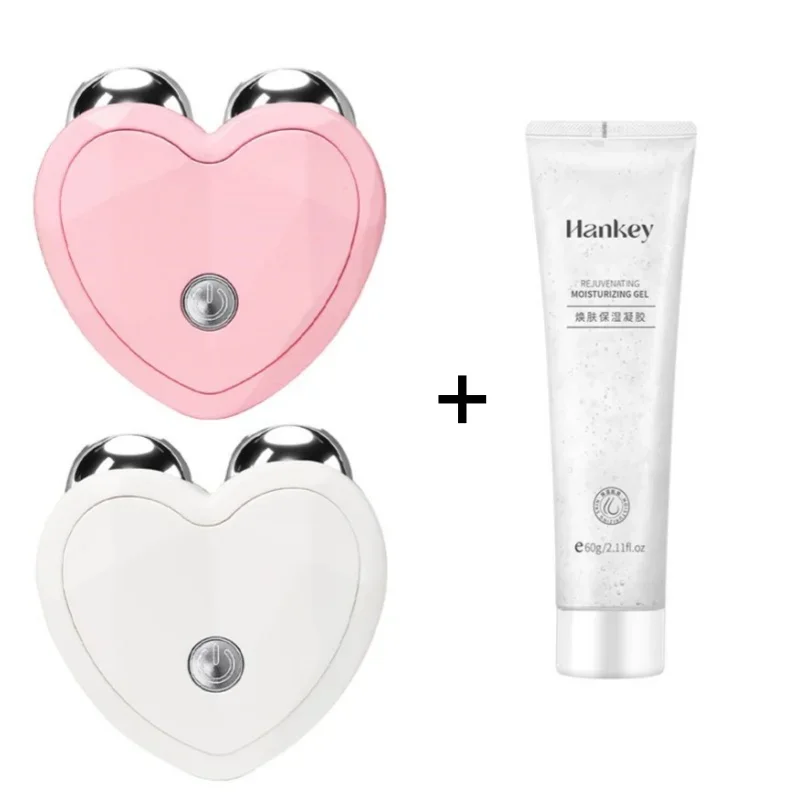 Masseur électrique 3D à microcourant, rouleau de levage, Mini dispositif de Lifting du visage, Vibration sonique, raffermissement de la peau, soins de beauté