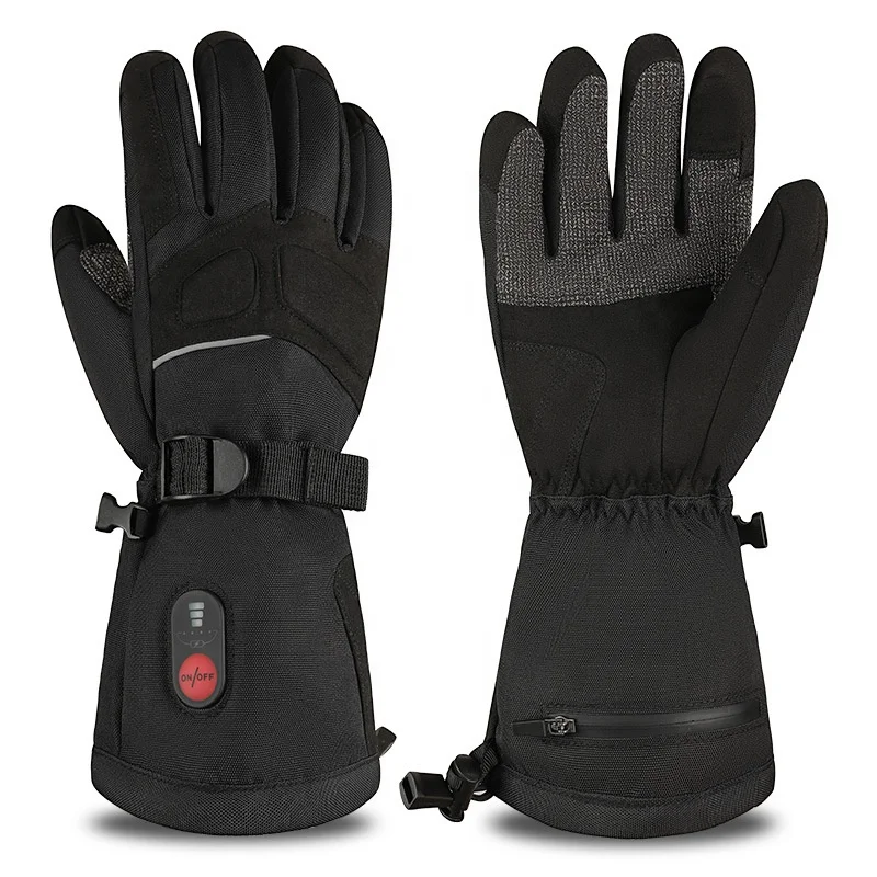 

Зимние рабочие перчатки, охрана труда, ветрозащитные, теплые, прочные, с кожаной изоляцией, нескользящие, износостойкие, с электрическим подогревом для работы