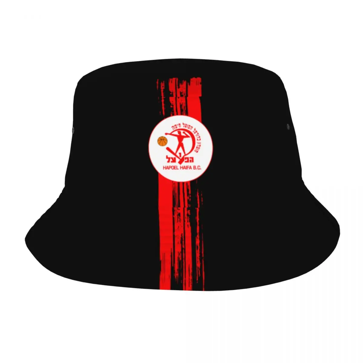 

Israel Hapoel Haifa Bc Fisherman's Cap Outdoor Bucket Hats Fishing Hat Foldable Hip Hop Beach Sun Hats for Women Men