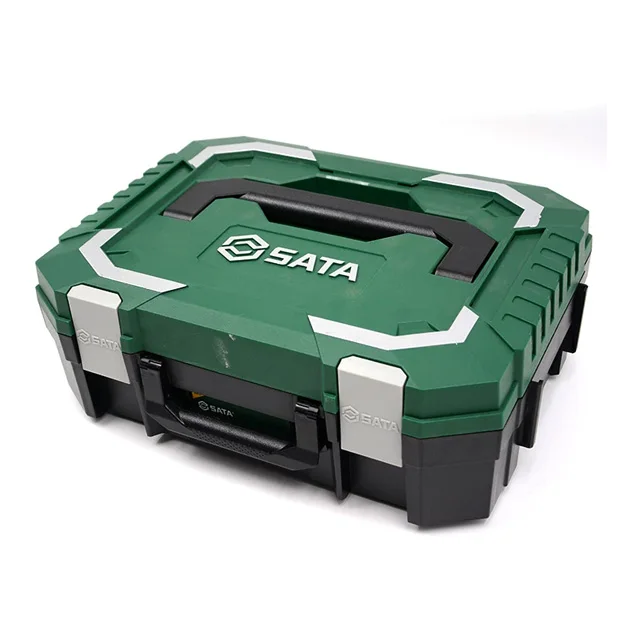 SATA 05151 Practical Tool Set 88-piece Lithium Drill Combo Kit Home Repair Toolbox