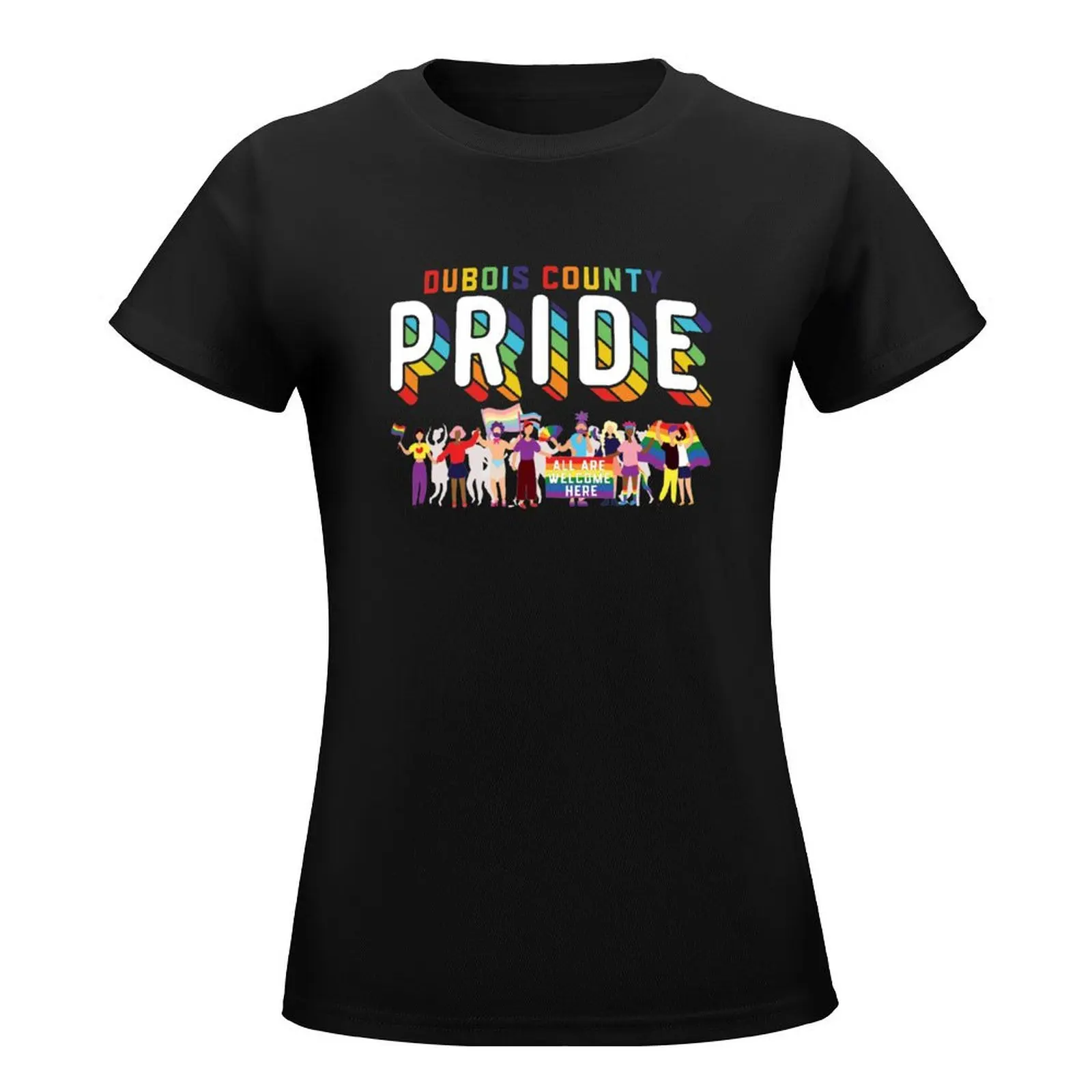 Dubois County Pride T-Shirt anime clothes plus size tops Women's tee shirt