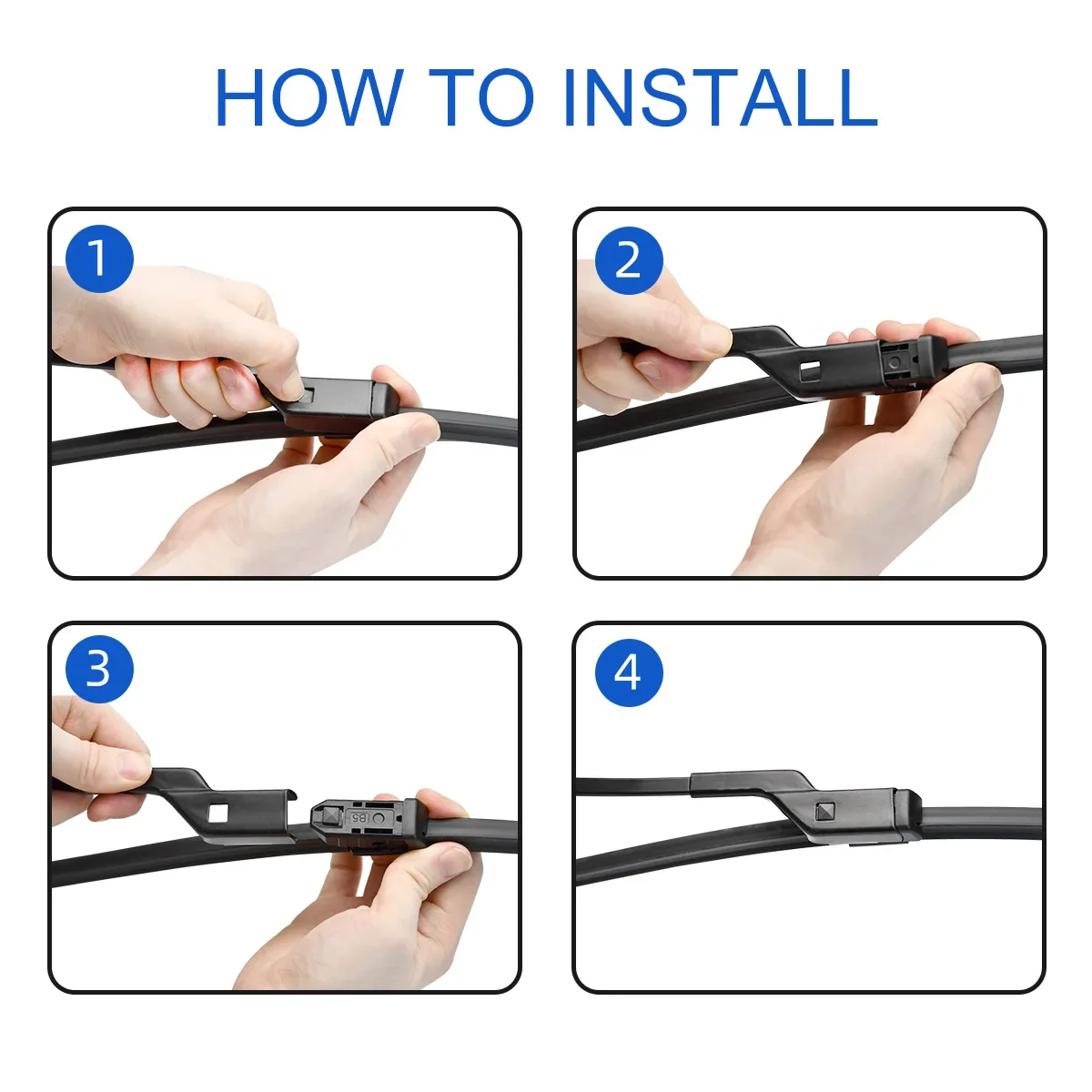 For Hyundai i40 Estate Front Rear Wiper Blades Brushes Cutter Accessories J U Hook 2011-2020 2014 2015 2016 2017 2018 2019 2020