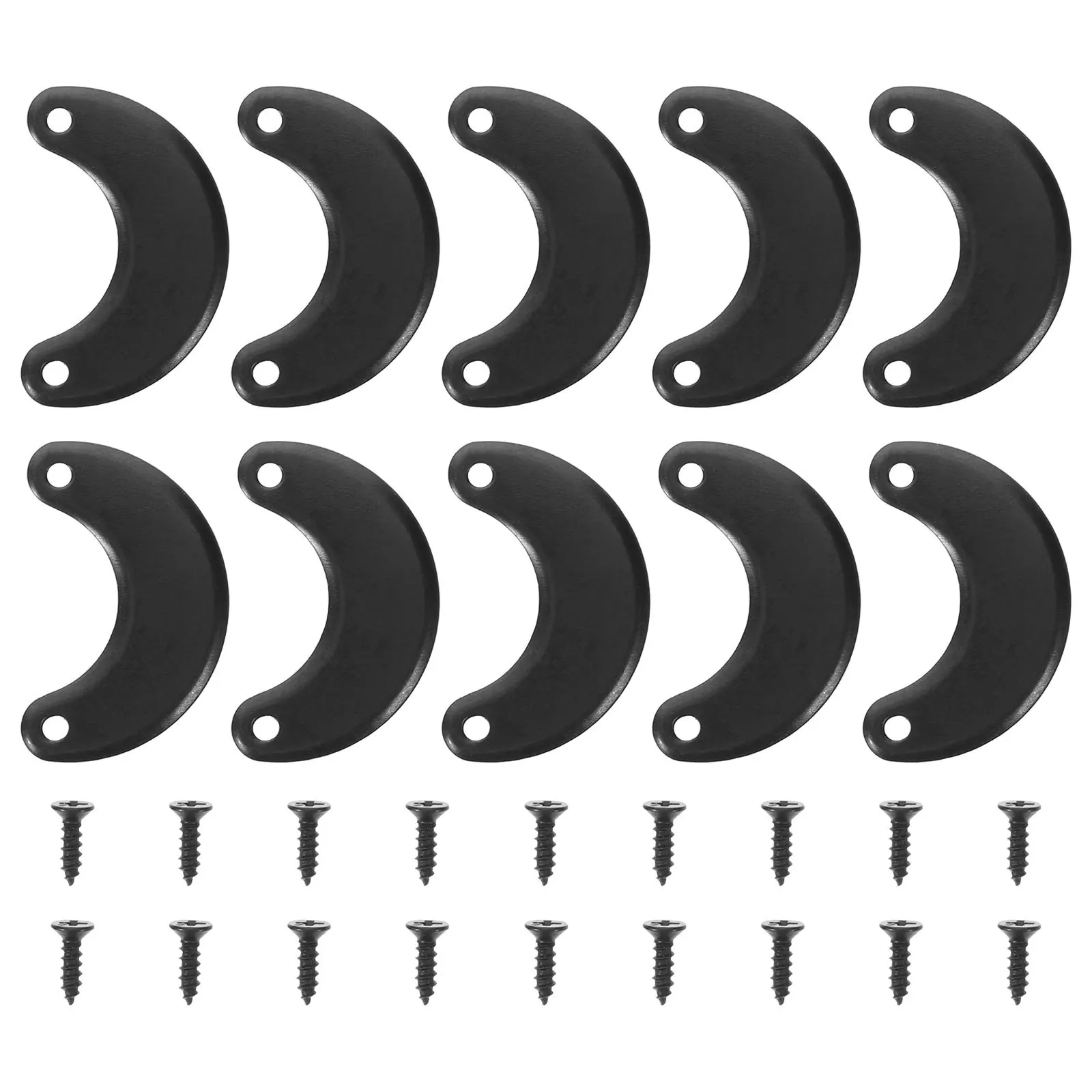 

100Pcs Picture Frame Turn Buttons Metal Photo Frame Backing Clips Fasteners Parts for Hanging Pictures
