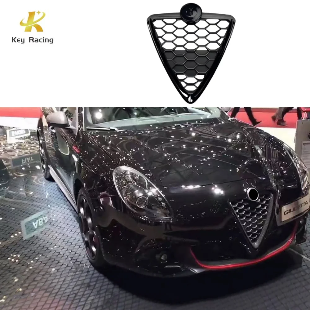 Giulietta Car Front Grille For Alfa Romeo Giulietta 2010-2016 156112051 156112054 Front Bumper Racing Air Intake Grill