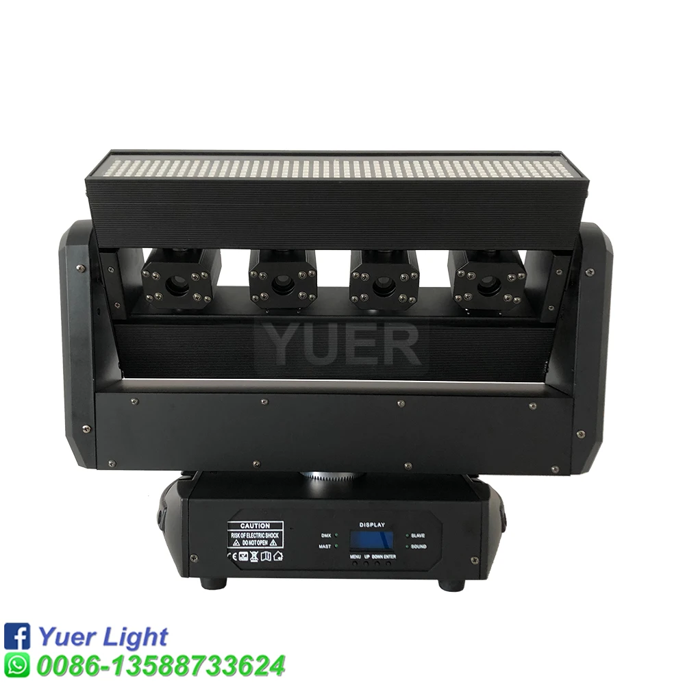 Laser Strobe Beam Effect 3in1Wireless Rotation Moving Head Light DMX512 29/45CH DJ Disco Stage Wedding Party Show Nightclub Bar