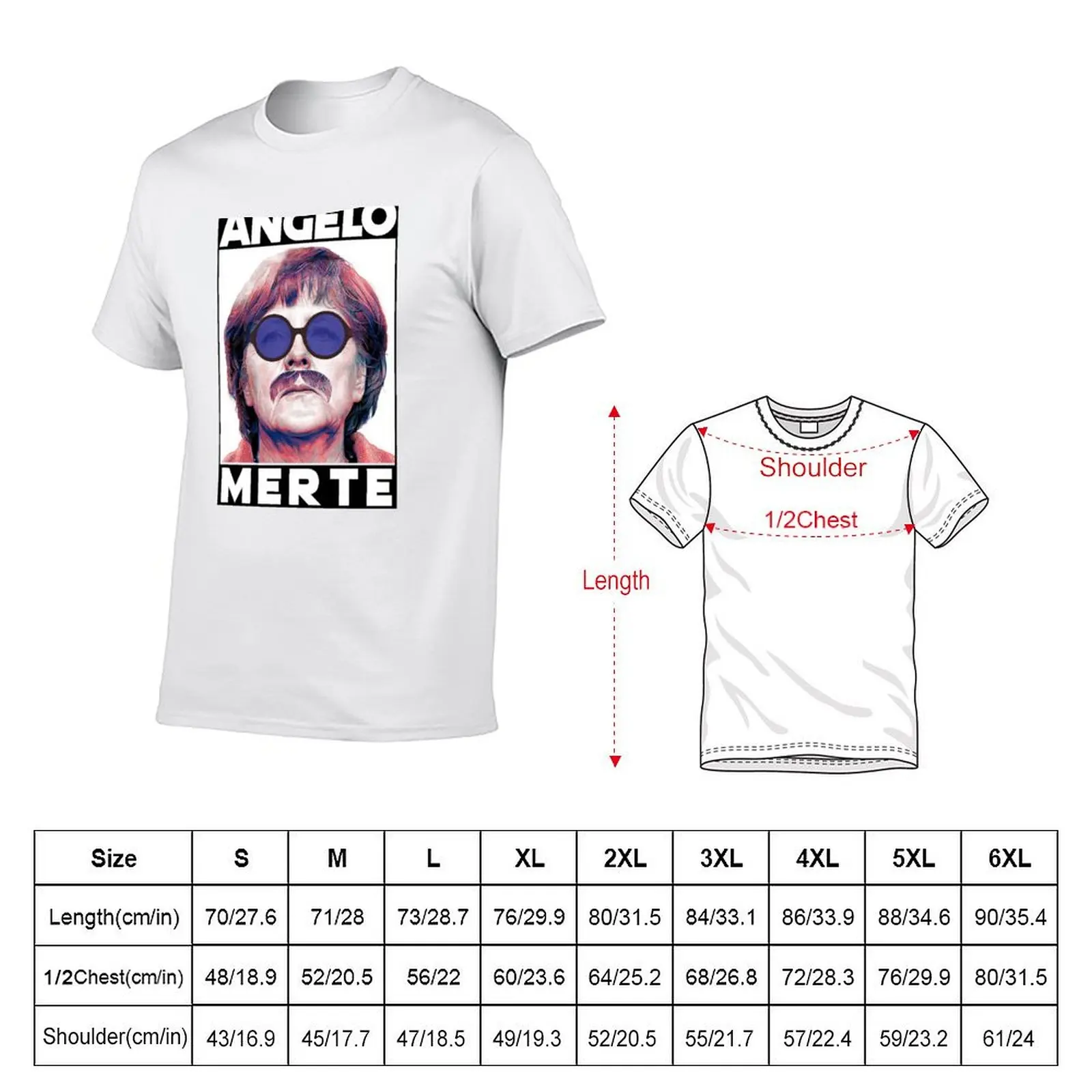 Angelo Merte T-Shirt anime t shirts for man t shirt man plain T-Shirt