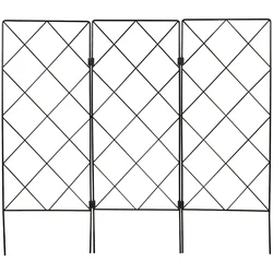 Garden Trellis Support Wire Lattice Grid Foldable Gardening Support Stand Plant Pillar Climbing Stand Clematis Cucumber