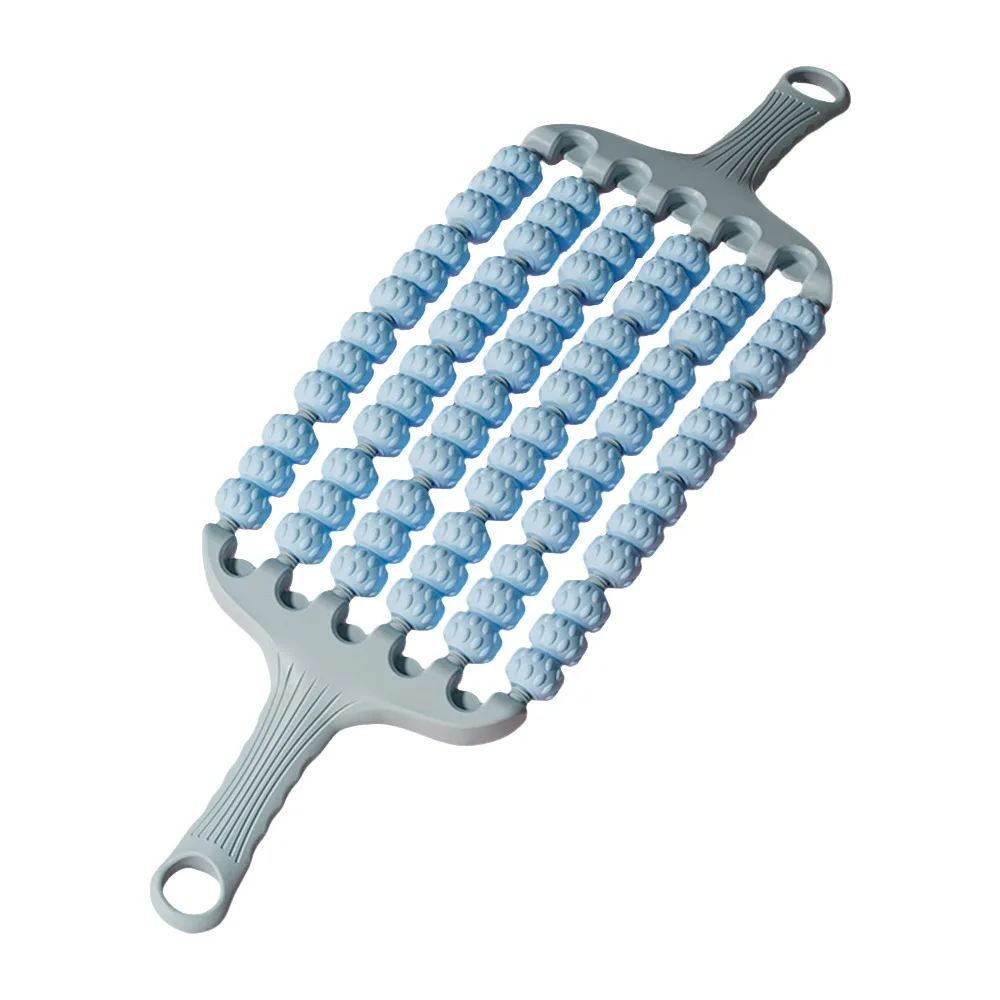 vara-de-massagem-curvada-portatil-para-ioga-antiderrapante-treinamento-sensorial-rolo-dobravel-de-quatro-seis-fileiras-para-costas-e-ombros