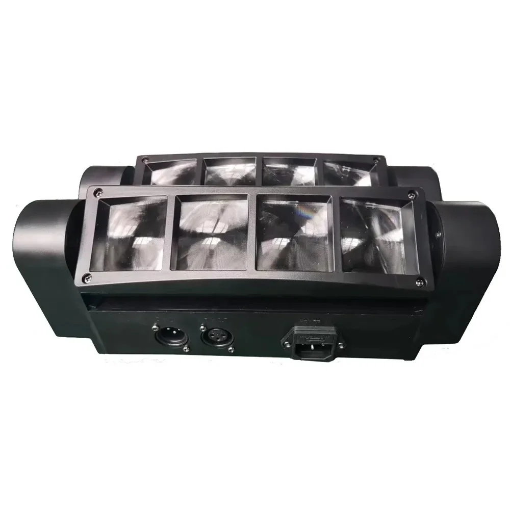 LED miniature 8X10W Spider Lamp DMX7/15k DJ stage lighting disco bar party RGBW spider moving beam lamp shaking head beam lamp