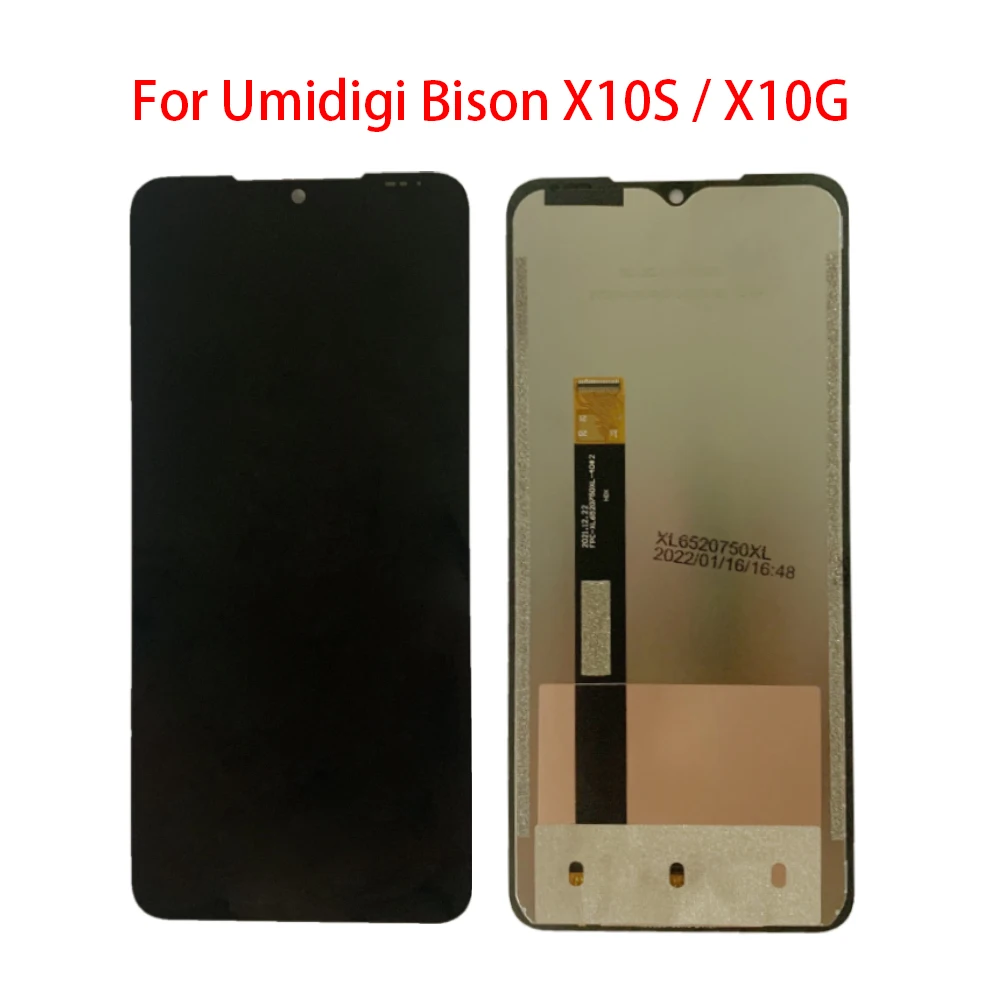 Umidigi Bison 2021 X10 X10S X10G Bison GT 2 GT2 Pro LCD 디스플레이 터치 스크린 디지타이저 어셈블리 전체 디스플레이 화면