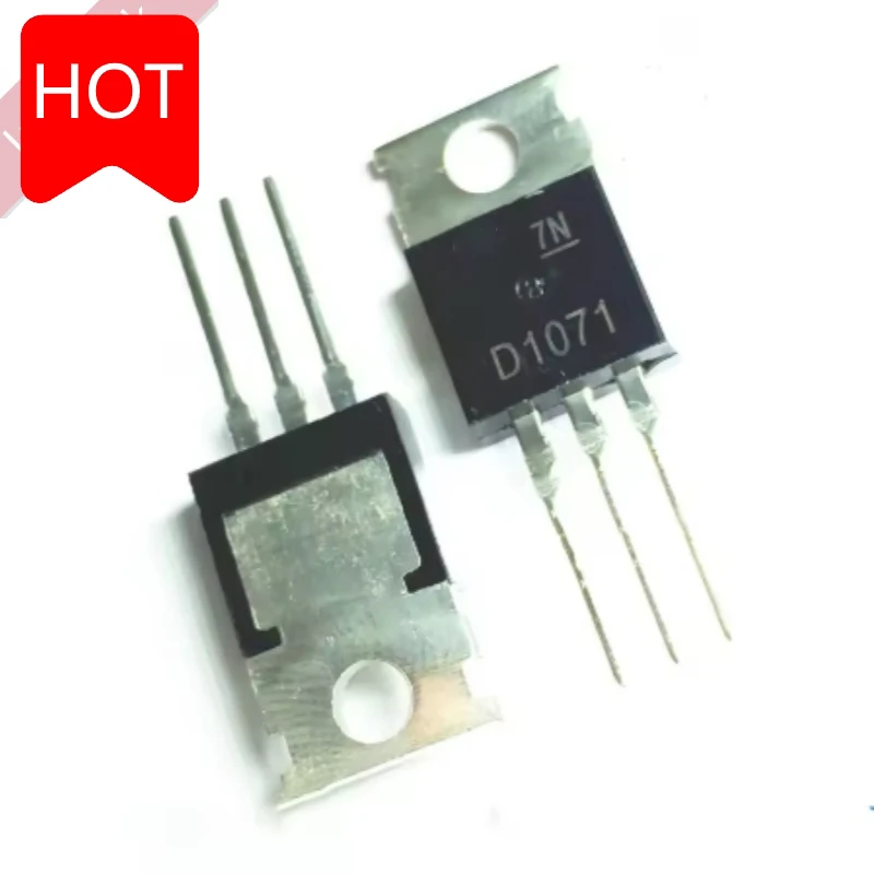 1PCS  Brand New 2SD1071 Silkscreen D1071 TO-220 Triode Automotive Ignition Tube Medium Power Darlington new