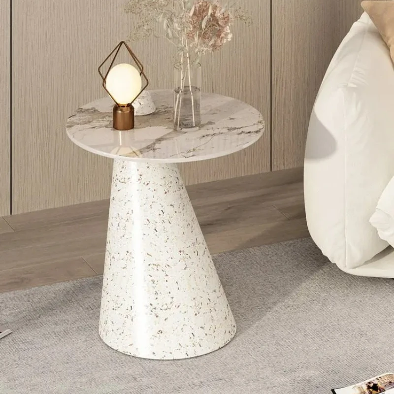 Bedside Table Mesas De Centro Para Sala Furniture Modern Simple Light Luxury Coffee Table Living Room Sofa Side Table Creative image 3