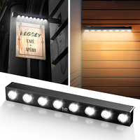 Led Solar Wall Light Bulb Lamp Exterior Intelligent Control 4leds/6leds/8leds Outdoor Cool White\\Warm White Lights Wall-mounted