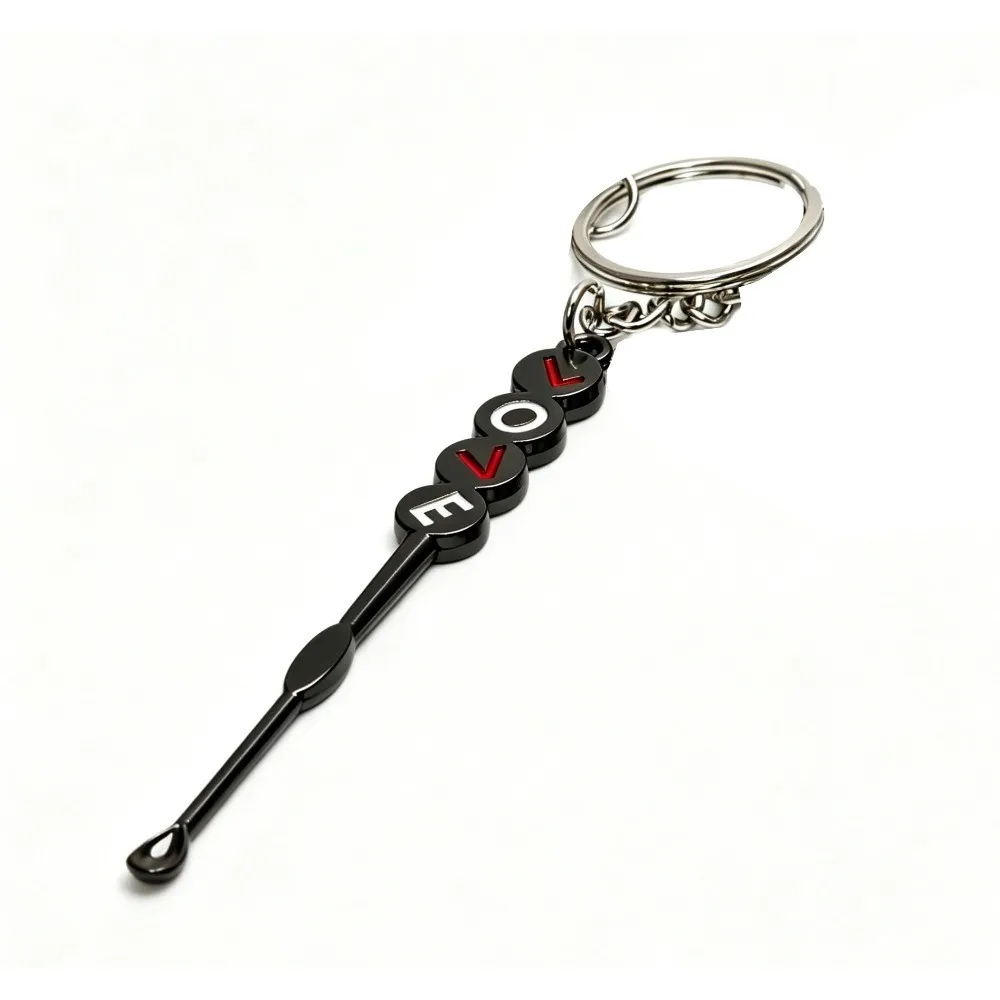 LOVE Style Mini Spade Oil Spoon With Keychain Portable Smoking Accessory Outdoor Kitchen Gadget Holiday Gift view 6