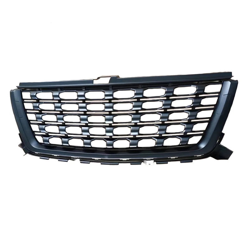 Front GT racing grille radiator grille fit for Chevrolet Colorado ABS grille gloosy black 2018 2019 ABS Car