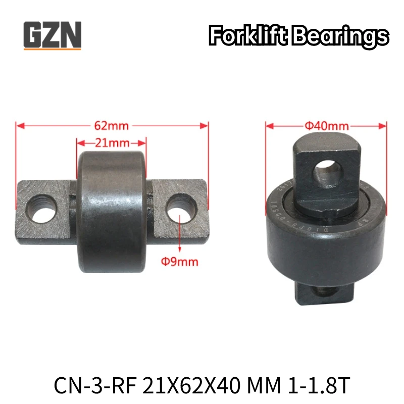 

1PCS CN-3-RF 21*62*40MM Forklift Door Frame Side Roller Group Bearing TCM#2-3T D10P8-00501