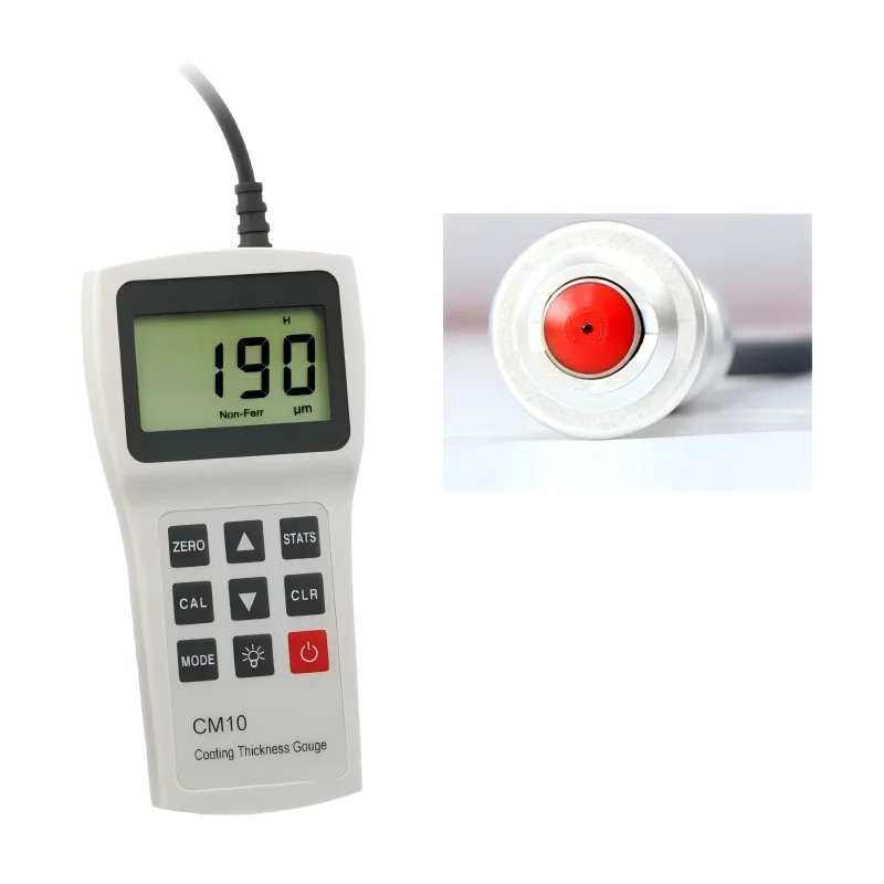 

CM10N 0-2000 Um Coating Thickness Gauge Test Instrument for Paint Film Thickness Measurement