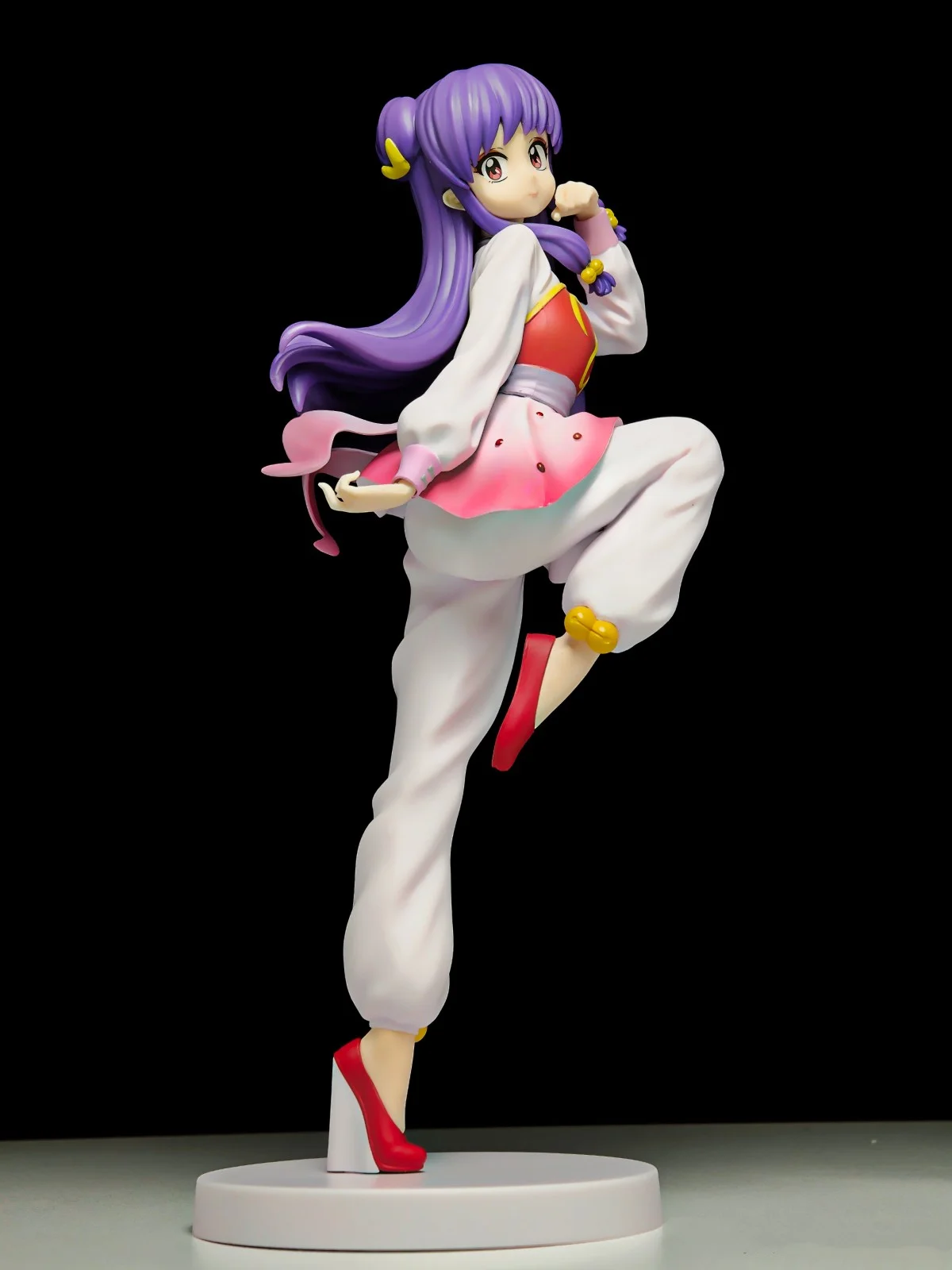 Original BANDAI Anime Ranma GLITTER GLAMOURS SHAMPOO Action Figure Toys PVC Model Collection Animation Figurine