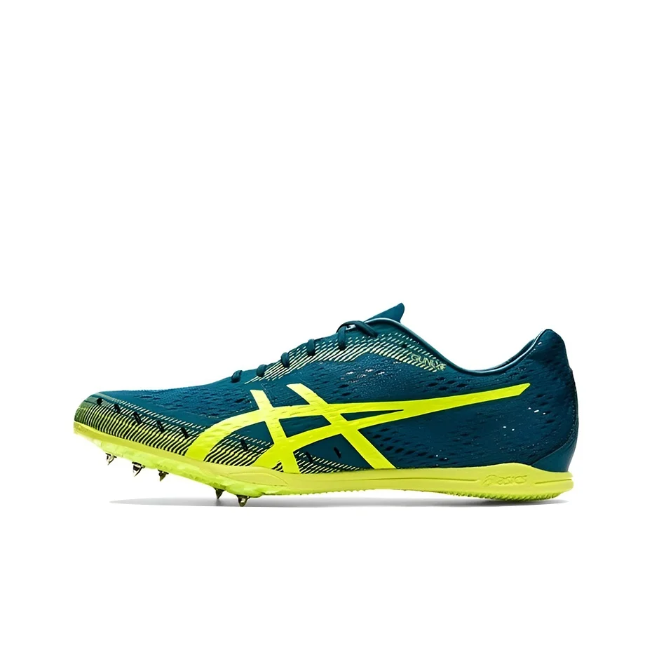 ASICS Gun Lap 2 Running Shoes Men's Low Top Lake Green/Neon Yellow 1093A042-300
