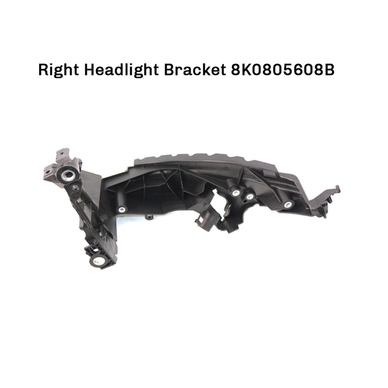 8K0805608B Right Front Bumper Headlight Bracket & Headlight Base Plate For  A4 B8 2013-2016, 8T0941454B 8T0941454D