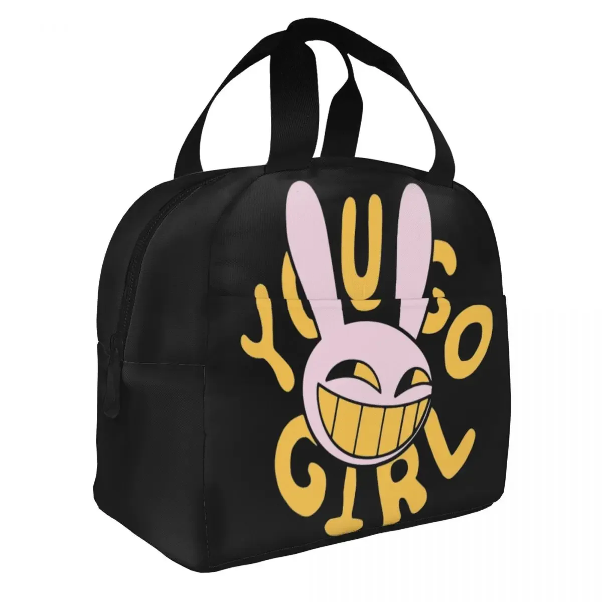 Funny The Amazing Digital Circus Insulated Lunch Bags Large Cartoon Reusable Thermal Bag Tote Lunch Box School Outdoor Men Women