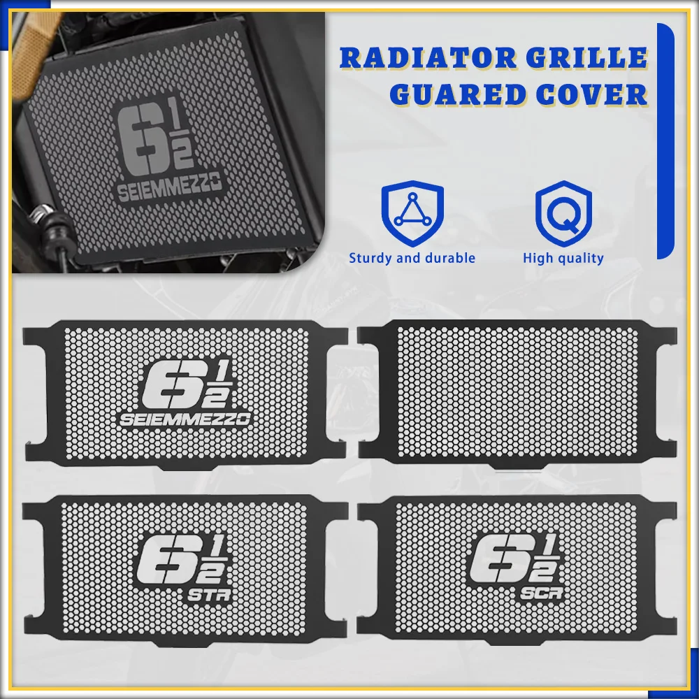 

Motorcycle Radiator Guard Grille For Moto Morini 6½ Seiemmezzo STR/SCR 2022 2023 2024 2025 Water Tank Oil Cooler Cover Protector