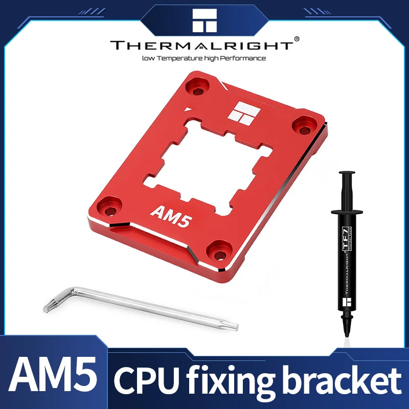 Thermalright AM5 CPU Bending Correction Fixing Buckle for AMD AM5 RYZEN 7000 Fixing Buckle CNC Aluminum Anti-Off Frame Protector