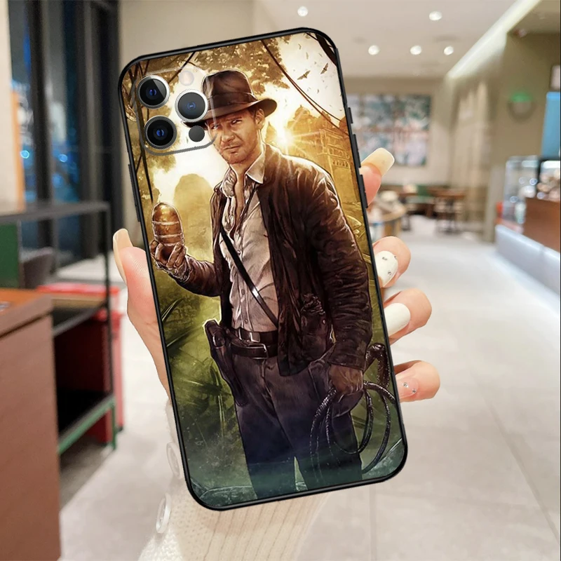 Indiana Jones 5 เคสโทรศัพท์สําหรับiPhone 16 15 14 11 12 13 Pro Max 12 Mini XR 15 16 Plus 16eป้องกัน