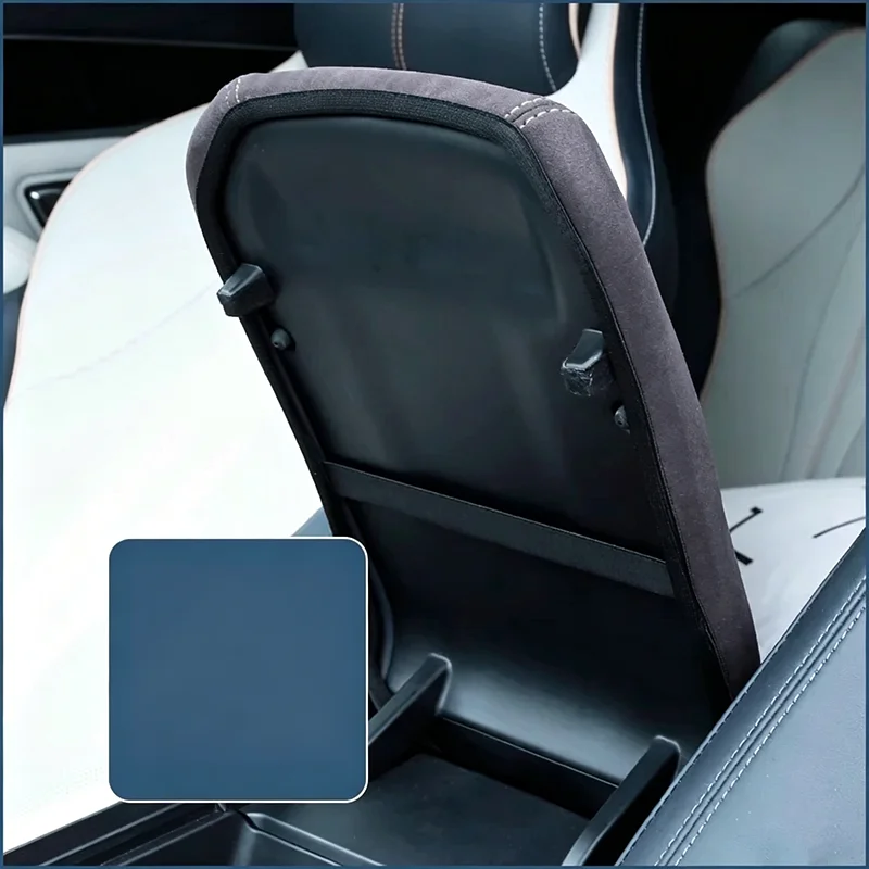 For BYD ATTO 3 Yuan Plus 2023 2024 2025 Car Leather Cover For Armrest Box Specially Modified Protection Cover Trim Accessories