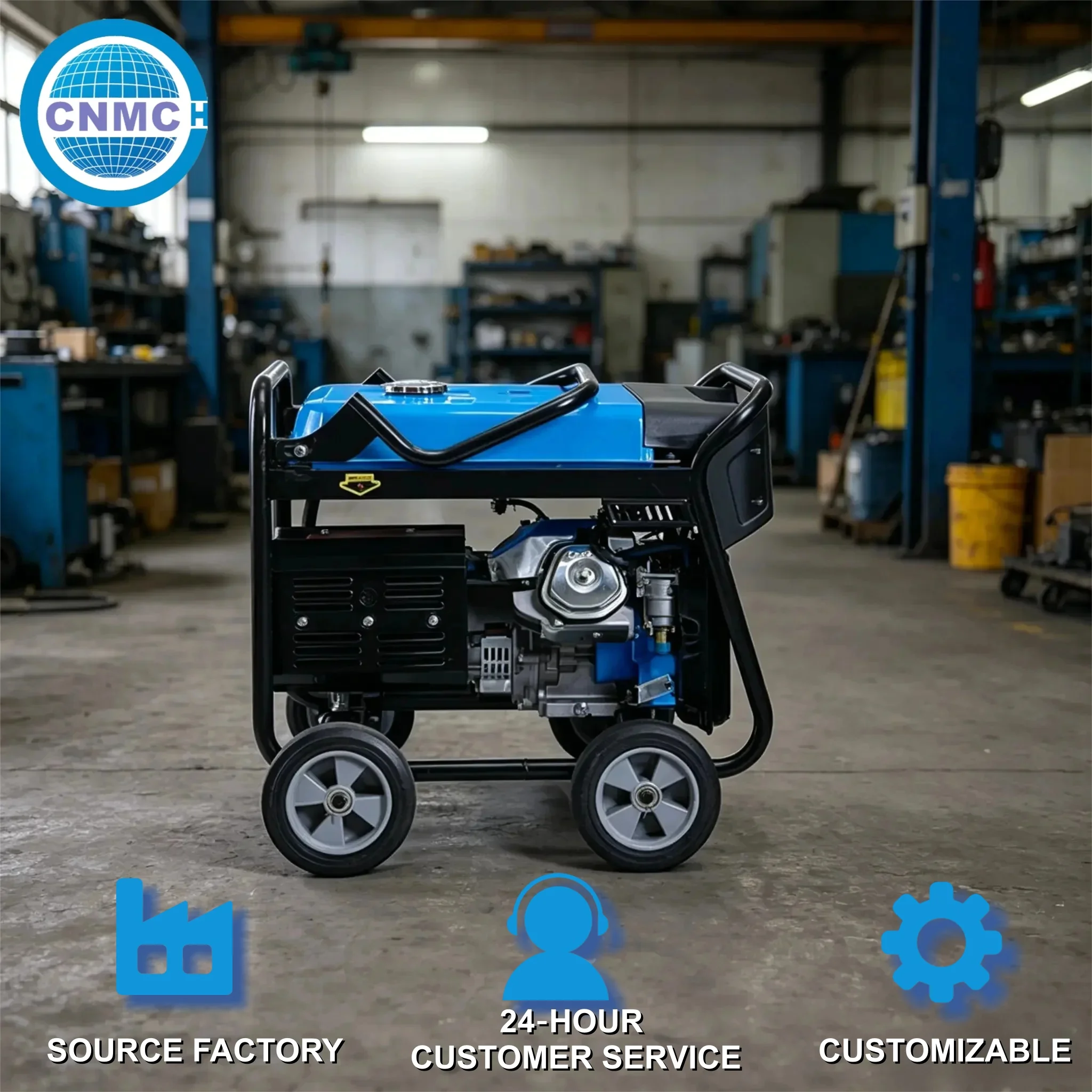 CNMC 3KW 5KW 6KW 7.5KW 9.5KW Open Frame Petrol Generator 50HZ 60HZ Generators for Home Electricity CE EPA Certified